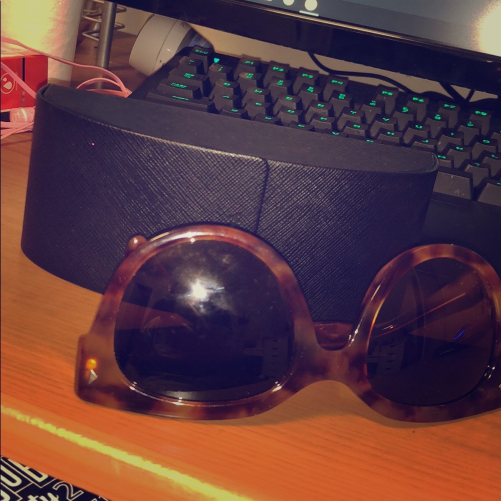 Large Frame Prada Sunglasses